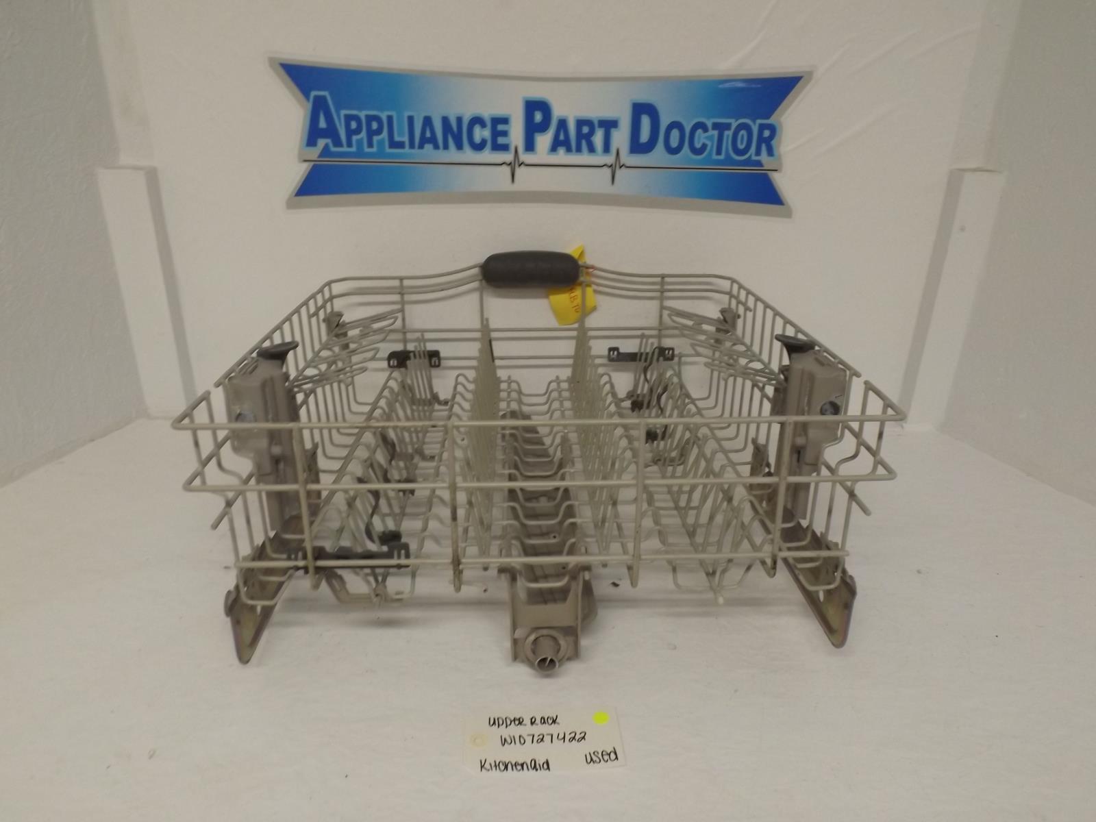 KitchenAid Dishwasher W10727422 Upper Rack Used KitchenAid Dishwasher W10727422 Upper Rack Used